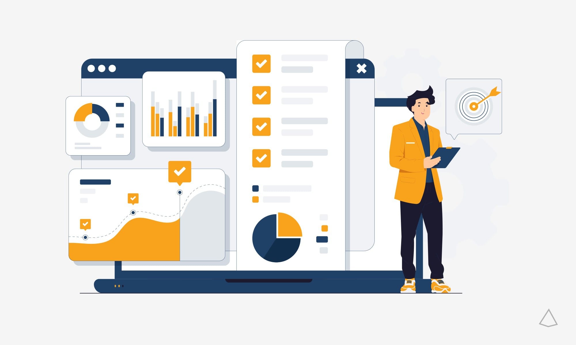 Diversi tipi di KPI.