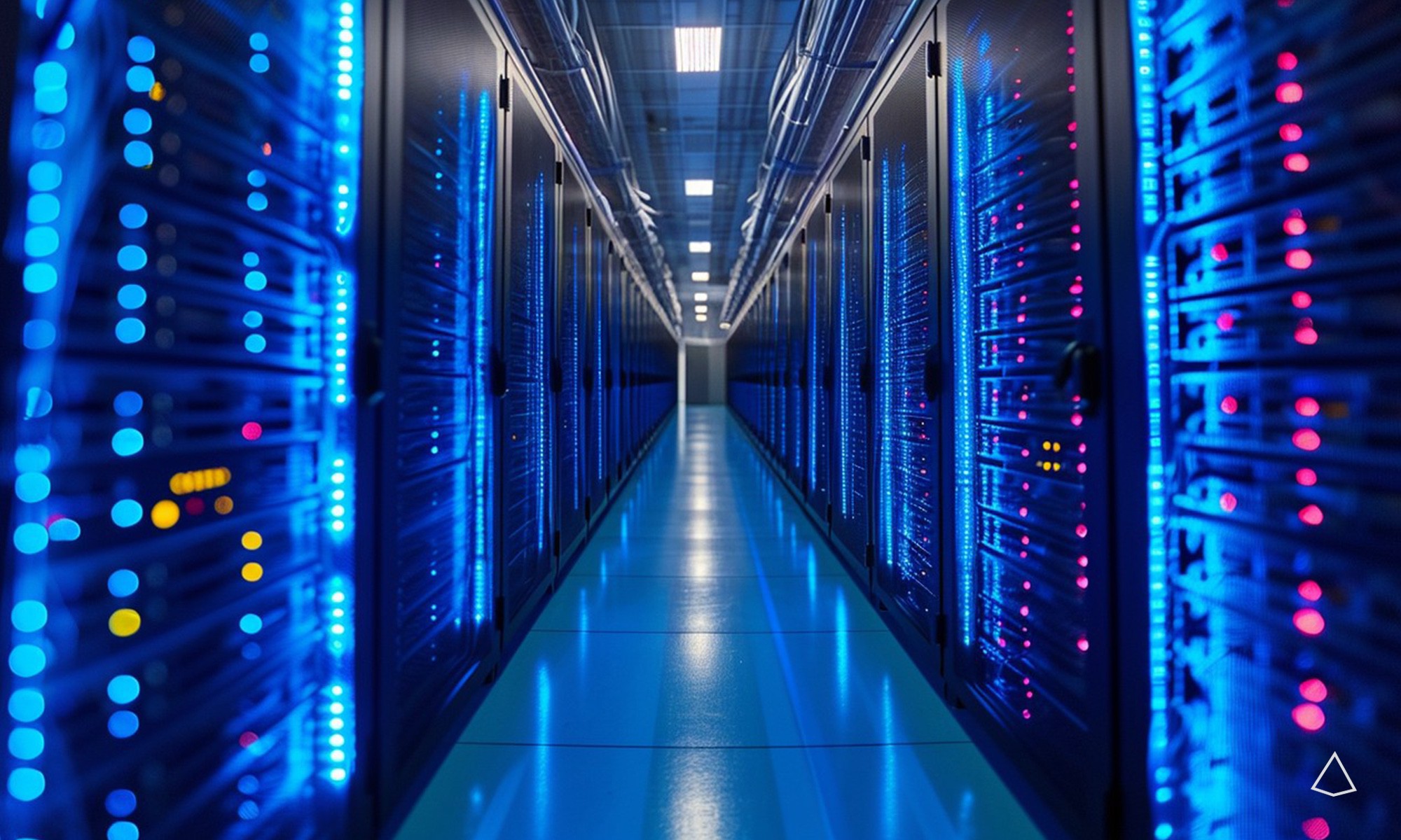 Esempio di data center che ospitano siti web.