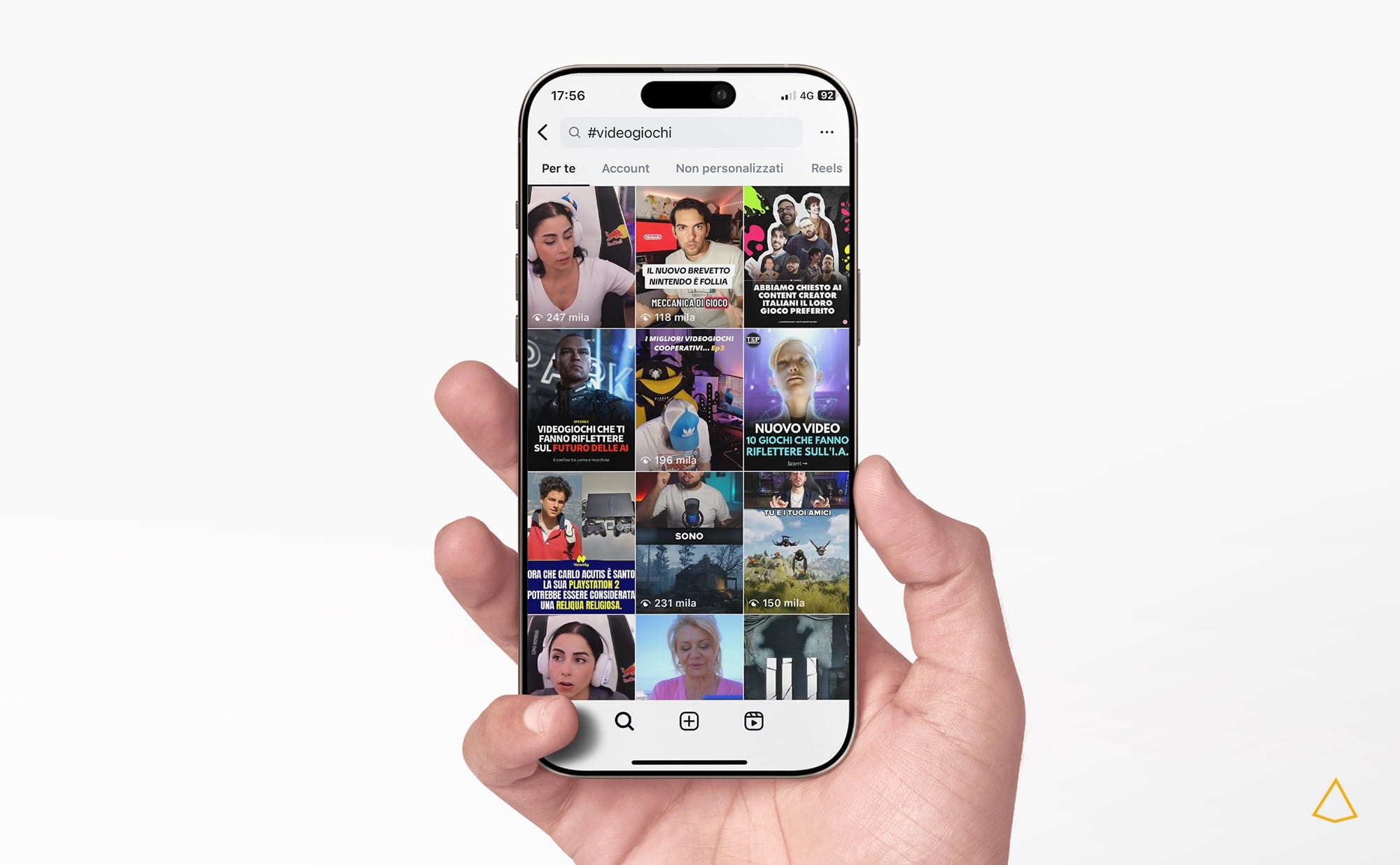 Hashtag di community su Instagram a tema videogiochi.